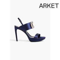 로저비비에 샌들 여성신발 여자샌들 슬리퍼 ROGER VIVIER 버클 장식 샤틴 플랫폼 slingback sandals