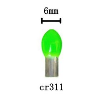 3개/몫 낚시 Lightstick Led 램프 빛 Attractor 스타 라이트 플로트 액세서리 작업 CR425/CR311 B552, 10 small no battery