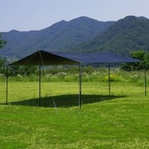 비바코 렉타 타프 (차콜) 바람막이 텐트 캠핑고래 캠핑트렁크 트래블러, 레드