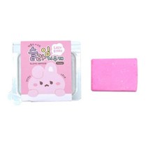 클레이지우개 8개 슬라임지우개 스트레스해소 학용품, 1개, 랜덤