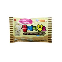2000 도너랜드 플레이유토 100g 점토 말랑말랑 학교준비물 굳지않는 재사용 가능한