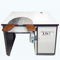 NVS110 치기공 책상 치기공테이블 치과기공책상 세공작업 책상 철제책상 /LED 라이트 포함, 모터제외