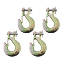 ATV 쿼드 윈치 케이블 후크 견인 체인 견인 용 4pcs g70 1/4 