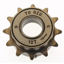 스프라켓 체인 기어 호환 자전거 수리 12T 치아 34mm 단일 속도 Freewheel 스포츠 엔터테인먼트 승마 수정, 노랑