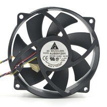 cpu 성능 메인보드 그래픽 카드 하드웨어새로운 원본 AUB0912HH 12V 0.40A 9025 9CM 섀시 CPU 4 선 PWM 온, 한개옵션0