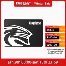 SSD 드라이브 HDD 2.5 하드 디스크 120GB 240GB 1 테라바이트 512GB 128GB 256GB HD SATA 노트북 컴퓨터 용 내부 KingSpec, 256GB X2PCS