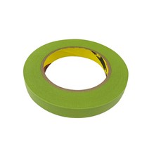 3M N233+ 마스킹 종이 테이프 15mm 고내열 차량 도장, 3M N233+마스킹테이프 연두 15mm