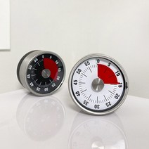타이머 구글타이머 뽀모도로타이머 구글시계 구글타이머 타임타이머, 태엽타이머(화이트)