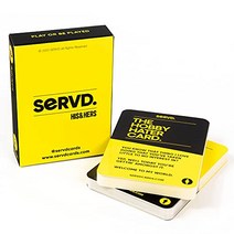 SERVD (서브드) SERVD His &amp Hers - 유쾌한 리얼 라이프 커플 카드 게임 성인용