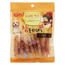 참좋은간식 고구마치즈 4종택 (치즈스틱 치킨봉 오리말이 연어말이)/강아지간식, 연어말이100g