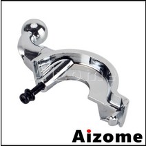 오토바이에어백 조끼 혼다 골드윙 에어백 용 오토바이 왼쪽 핸들 바 마운트 액세서리, 크롬