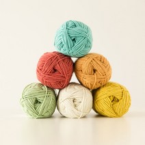 아비람 리얼소프트 뜨개 코바늘 실 4ply 50g, 08 = 보라