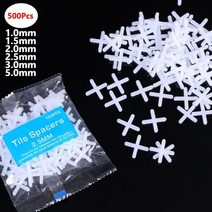 건설 도구 실노 천을 마 상자 홀더500pcs 11.522.535mm 세라믹 타일러 스페이서 크로스 장식 도구 플라스틱 타일 배관공 재사용 가능한 레벨링 시스템 건설, 500개 5.0mm