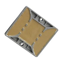 도로 표지병 안전 경고등 LED 점멸등 쏠라 사각 황색, 빨간색과 노란색 2색