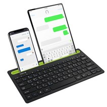 블루투스키보드 텐키리스 5.0 무선 태블릿 아이폰 갤럭시탭 아이패드 TGC-BK380, 블루투스 무선 미니 키보드-BK380