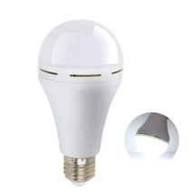 정전시 켜지는 비상 충전식 3500K 부드러운 백색 전구 1200mah 9W LED, 9W-White_1PCS