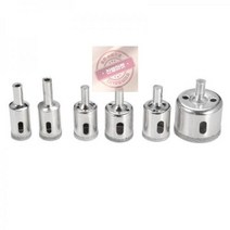 최적가 굿팩토리 타공 유리홀쏘 다이아몬드 코팅 35mm 유리 기리 드릴 홀쏘 대리석 가성비 최고구매, 상세페이지 참조