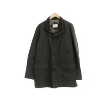 마에스트로 다크브라운 면혼방 야상자켓 남자 M 9020
