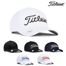 타이틀리스트 정품 플레이어스 퍼포먼스 볼마커 골프모자 TH22APPBMA, TH22APPBMA-01(블랙화이트)