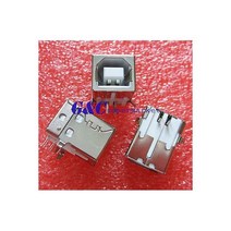 공구 부품 전동 자동차 USB 2.0 암 B 타입 커넥터 솔더 포트 교체 10 개