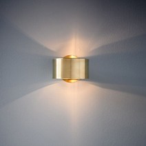 스테인드글라스 스탠드 조명 무드등 현대 라운드 링 e27 led 벽 램프 럭셔리 골드 거실 배경 장식 침실 머리맡 sconce 기구, 금, 온난한 백색 (2700-3500k)