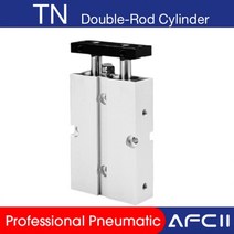 에어 공압 실린더Airtac 유형 TN 10 40 듀얼로드 더블 액션 TN10x200 TN16x30 TN20x80 공압 실린더 더블, 05 Stroke 25mm_01 Bore 10