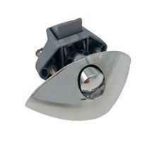 캠핑카 액세서리 부품 지름 20mm 하프 문 푸시 잠금 RV 캐러밴 보트 서랍 래치, 7HH803015-G