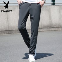 남성케주얼바지 도련님 경량 캐쥬얼 짐바지 여름 얇은 스트레이트핏 긴바지 와이드 루즈핏 드레이프 움직이다 2538837236