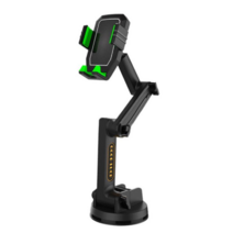 승용차 버스 트럭 화물차 대형차량 강력한 유리부착형 휴대폰 거치대 대형 차량용 대쉬보드 유리흡착형 튼튼한 핸드폰 거치대, 승용차 대형 차량용 길이조절 휴대폰거치대_그린, 1개