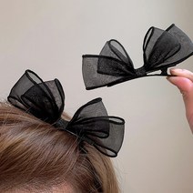 클로젯 쉬폰 리본 포인트핀