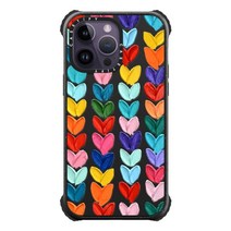 CASETiFY Ultra Impact 아이폰 14 프로 맥스 케이스 [5X 군용 등급 낙하 테스트 / 3.5m(11피트) 낙하 보호/Magsafe와 호환] - xo Kisses