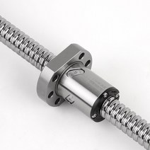 CNC 부품용 맞춤형 엔드 가공 3D 프린터 볼 스크류 C5 SFU1605 단일 볼너트 1605 250 500 1000 2000mm, 10.650mm