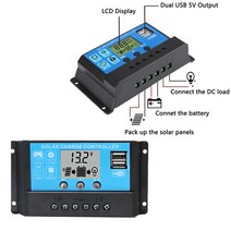 휴대용 태양 전지 패널 키트 12v 배터리 5v 휴대 전화 전원 은행 충전기 단결정 태양 전지 10a 컨트롤러 자동차 캠핑, 협력사, 12v 10a