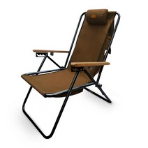[접이식감성캠핑의자] 맥니핏 접이식 각도조절 캠핑의자 휴대용 의자 등산 백패킹 감성 폴딩 릴렉스 캠핑 체어, 캠핑의자 (브라운 78.5cm) 1개