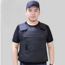 방검조끼 방검복, 블랙천재킷+08세미소프트안티C컷코너2장