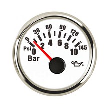 자가 발전기 비상 저소음 52mm 0 10 바 대형 장비용 오일 압력 지 자동차 크루즈 선박, 단일옵션, 한개옵션0