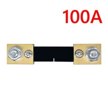 전압계 다기능 디지털 전압 전류 전력 에너지 배터리 테스트 전기 전류계 50A 8 1, 6.100A shunt