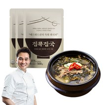 에드워드 권의 집콕집국 사골우거지국 500g, 3팩