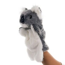 동물의 손 인형 고양이 인형 봉제 인형 인형 조기 교육 학습 장난감 Marionetes 인형 이야기 이야기, Koala