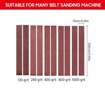 폴리싱 광택기 무선 듀얼 미니 벨트 샌더 전기 샌딩 연마기 7 가변 속도 10 아크릴 금속, 02 10mm belt