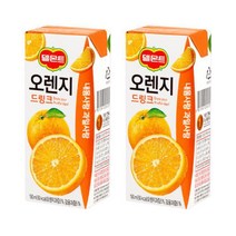 델몬트 드링크 오렌지, 2개, 190mlx24팩