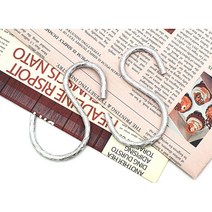 안전 업소 철망걸이 철망거치대 인테리어 S자 고리 4개 부품 매장진열 펜스 문구점