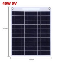 태양광패널 태양열 발전기 가정용 아파트 주택 미니 USB 태양 전지 패널 야외 10W 5V 휴대용 등산 캠핑 여행 열 충전기 보조베터리 휴대 전화 조명에 대 한, CHINA