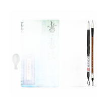 해외몰 물로쓰는 무한반복 붓글씨 연습지 서예세트, 1개