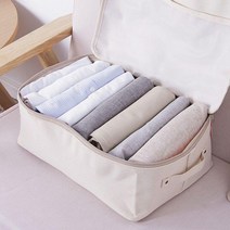 베이지 리빙박스 옷정리트레이 티셔츠 아기옷 정리함 옷수납박스 수납함, 대형, 상세페이지 참조, 상세페이지 참조