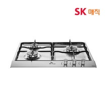 SK매직 빌트인 3구 가스레인지 GRAB323K 건전지타입 쿡탑 매립형, LNG