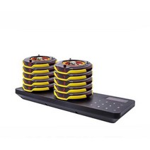 커피 번호 호출기 호출기 순번기 무선 순서 콜벨 음료, 클래식 1-10 세트