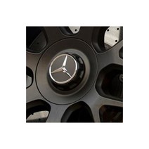 [53mm휠캡] 현카 벤츠 휠캡 클립형 돌출형 스타 오리지날 AMG 액세서리, (03)스타 블랙