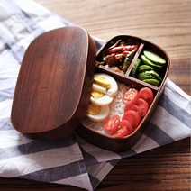 밥이 맛있어 보이는 원목 도시락, 05.2단굴곡도시락