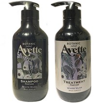 아베뜨 보타닉 릴리프 퍼퓸 화이트머스크 헤어세트 (샴푸500ml+트리트먼트500ml)